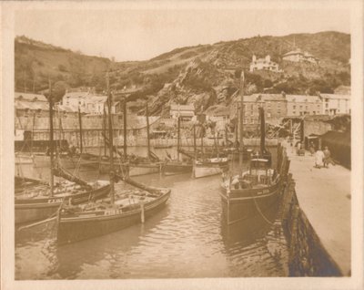 Rybářské lodě - Polperro, 1927. od Unbekannt
