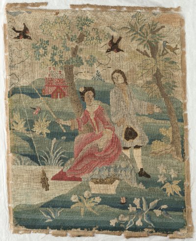 Fishing Lady, 1700s. od Unbekannt