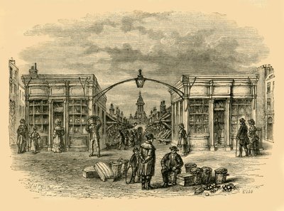 Fleet Market, c1872. od Unbekannt