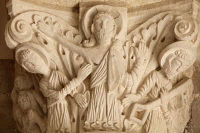Opatství Fleury bazilika veranda hlavní město Saint Benoit sur Loire Francie od Unbekannt