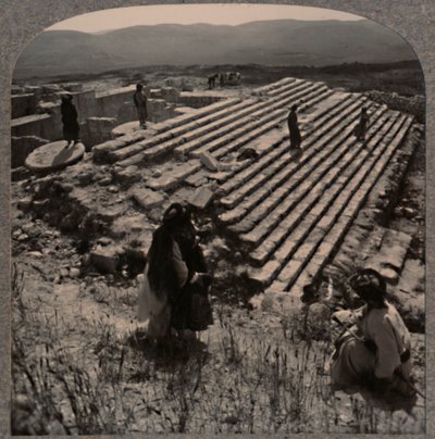 Let kroků, Samaria, c1900 od Unbekannt