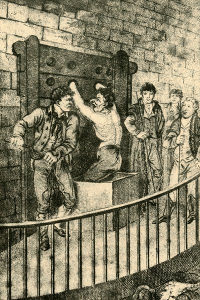 Bičování na Old Bailey, 1809, 1925. od Unbekannt