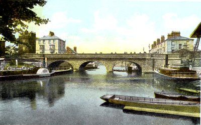 Folly Bridge, Oxford, 20. století od Unbekannt
