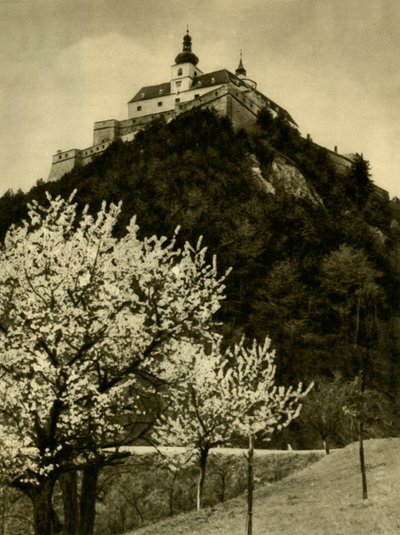 Hrad Forchtenstein, Burgenland, Rakousko, c1935. od Unbekannt