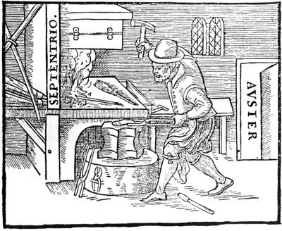Kování magnetu, 1600 od Unbekannt