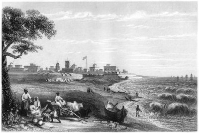 Fort George, Madras, Indie, c1860 od Unbekannt