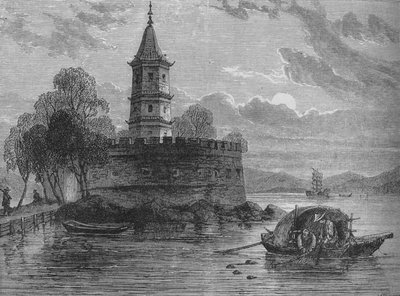 Pevnost na řece Peiho, c1880 od Unbekannt