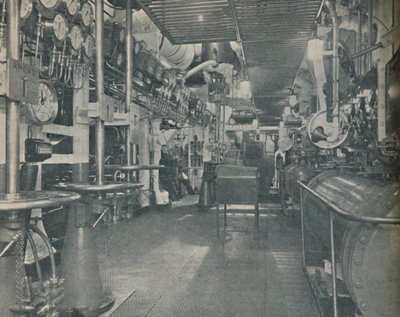 Předsunutá strojovna britské císařovny s ovládací plošinou, 1936 od Unbekannt