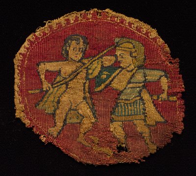 Čtyři segmenty z tuniky, 650 - 750. od Unbekannt