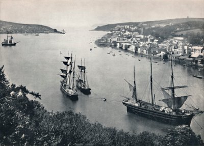 Fowey - Vjezd do přístavu, 1895 od Unbekannt