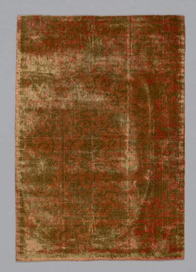 Fragment Furnishing Fabric, Čína, dynastie Qing 1644-1911, 17751850. od Unbekannt