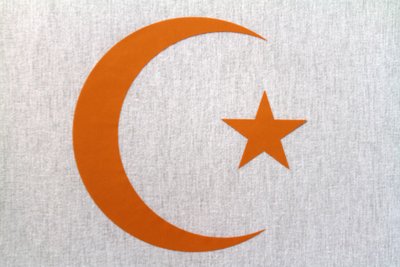 Francie, Ile-de-France, Paříž: Muslimské symboly od Unbekannt