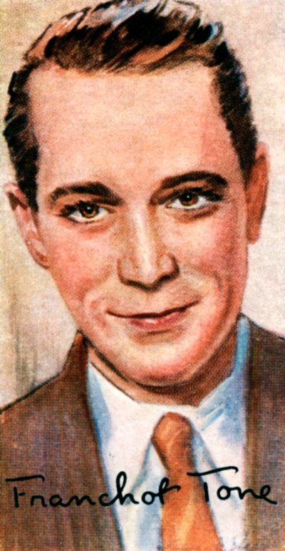 Franchot Tone, 1905-1968, americký herec, 20. století od Unbekannt