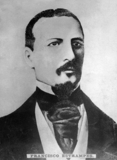 Francisco Estrampes 1827-1855, kubánský učitel a novinář, c1910 od Unbekannt