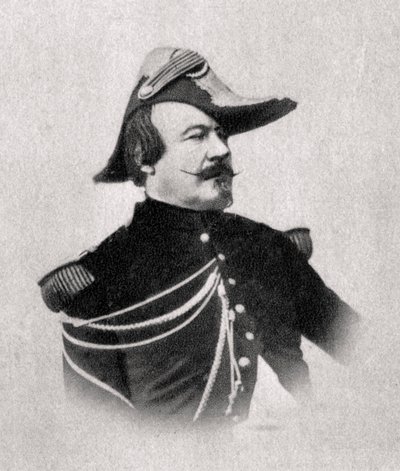 Francois Certain Canrobert, francouzský generál, 1869 od Unbekannt