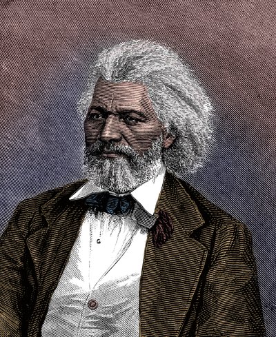 Frederick Douglass 1817-1895, americký diplomat, abolicionista a spisovatel, 1875 od Unbekannt