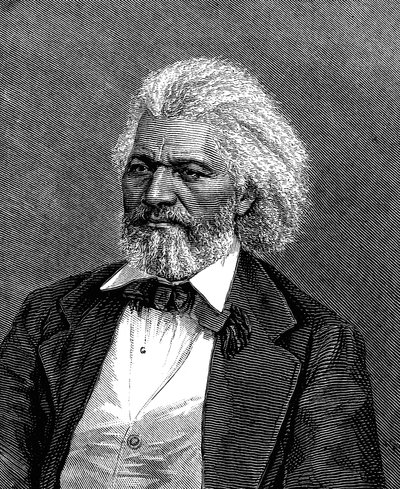 Frederick Douglass 1817-1895, americký diplomat, abolicionista a spisovatel, 1875 od Unbekannt