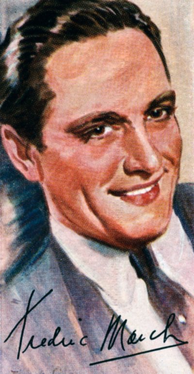 Fredric March, 1897-1975, dvakrát oceněný Oscarem, americký herec, 20. století od Unbekannt