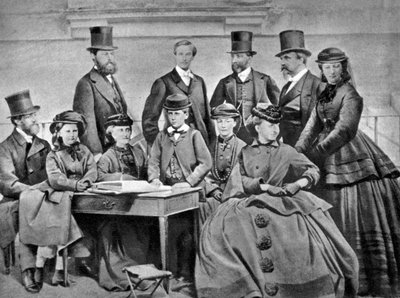 Francouzská císařská rodina, 1866 od Unbekannt