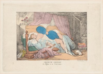 Francouzský luxus, nebo Repos a la Francaise, 1800-20., 1800-20. od Unbekannt