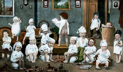 Francouzská pohlednice, c1900 od Unbekannt