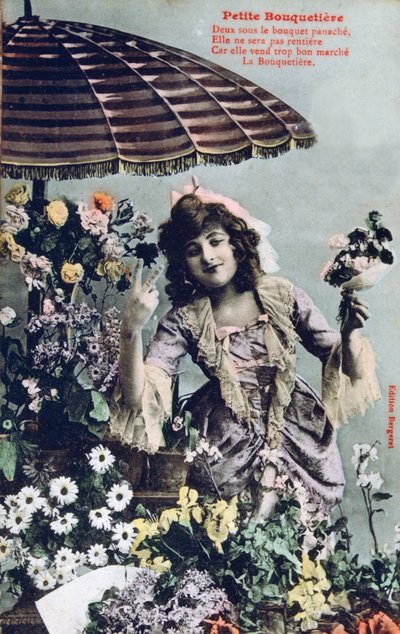 Francouzská pohlednice, c1900 od Unbekannt
