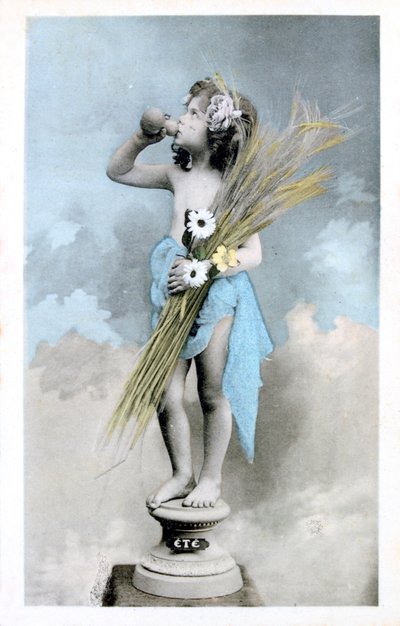 Francouzská pohlednice, c1900 od Unbekannt