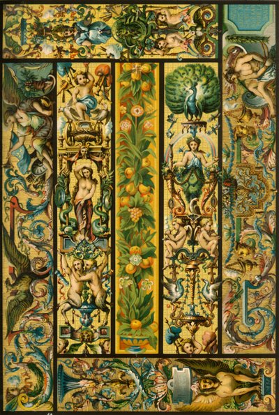 Francouzské renesanční gobelínové gobelíny, 1898. od Unbekannt
