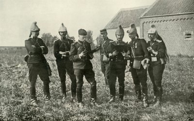 Francouzští štábní důstojníci v poradě, 1914, 1919. od Unbekannt