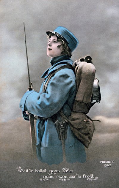 Francouzská pohlednice z první světové války, 1914-1918 od Unbekannt