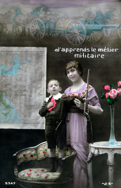 Francouzská pohlednice z první světové války, 1914-1918 od Unbekannt