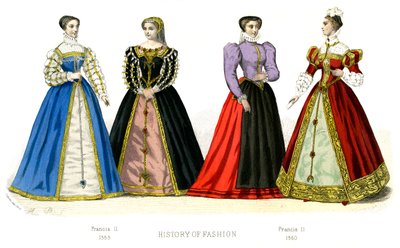 Francouzský kostým: František II., 1882 od Unbekannt