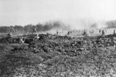Francouzský protiútok mezi Sommou a řekou Oise, Pikardie, Francie, 1918 od Unbekannt