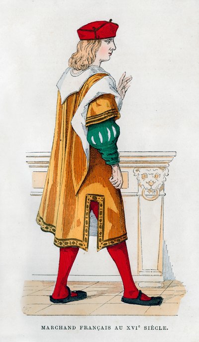 Francouzský obchodník 16. století, 1882-1884 od Unbekannt