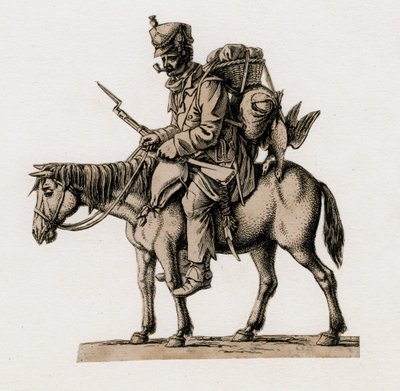 Francouzský voják, 19. století od Unbekannt