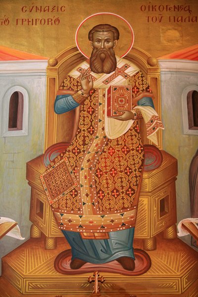 Freska v Saint Gregory Palamas Řecký ortodoxní kostel Thessalonique Grece od Unbekannt
