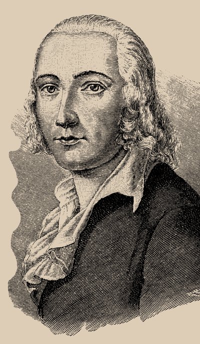 Friedrich Hölderlin 1770-1843. od Unbekannt