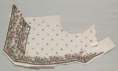 Přední polovina vesty, konec 1700. od Unbekannt