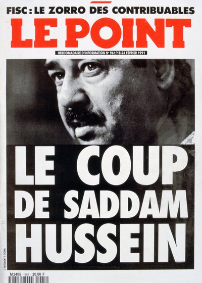Přední strana obálky Le Point, únor 1991 od Unbekannt