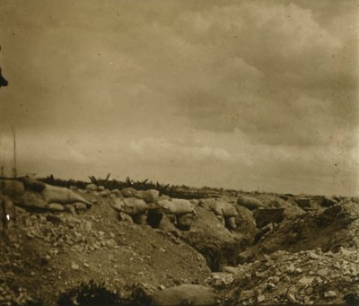 Přední linie, Jonchery, severní Francie, c1914-c1918 od Unbekannt