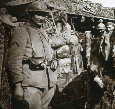 Frontová linie v Berry-au-Bac, severní Francie, c1914-c1918 od Unbekannt