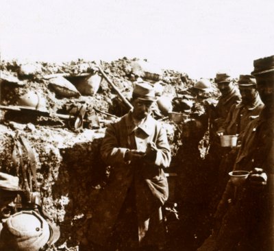 Přední zákopy, c1914-c1918 od Unbekannt