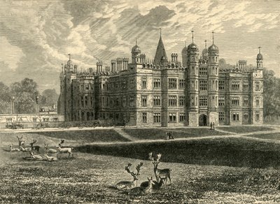 Před Burghley House, 1898. od Unbekannt