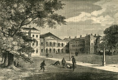 Front of Foundling Hospital, c1876. od Unbekannt