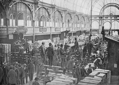 Aukce ovoce na Covent Garden Market, Londýn, c1901 1901 od Unbekannt
