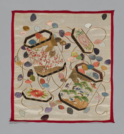 Technika Fukusa ft Kover, Japonsko, období Edo 1615-1868, 17751800. od Unbekannt