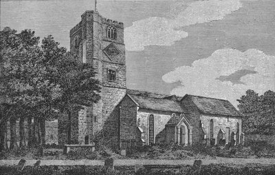 Fulham Church v roce 1812 1911 od Unbekannt
