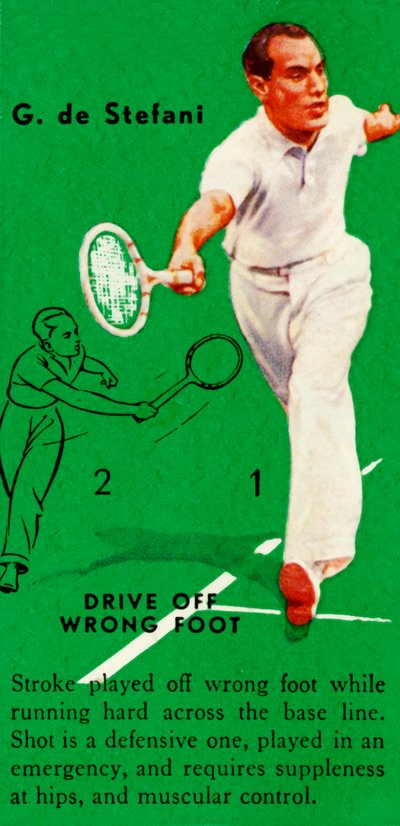 G. de Stefani - Drive Off Wrong Foot, c1935. od Unbekannt
