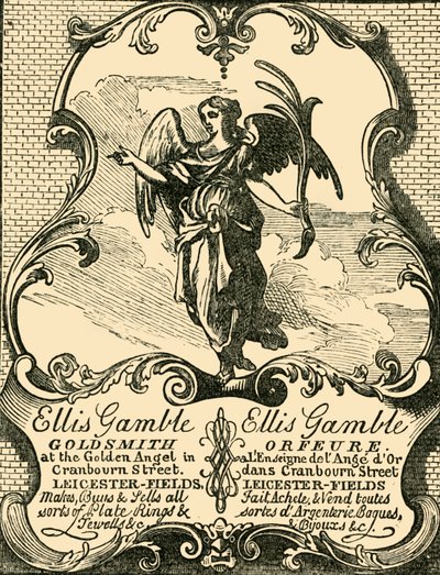 Gambles Shop-Bill, 1881. od Unbekannt