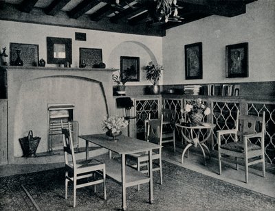 Zahradní koutek, c1907 od Unbekannt